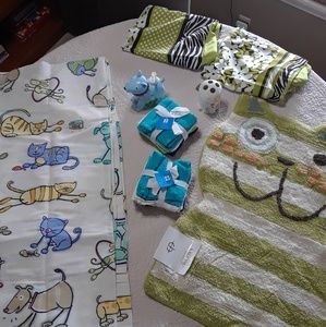 ANIMAL BATHROOM THEME DECOR BUNDLE